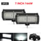 HeavyDuty LED Work Light Bar 12V24V HighIntensity Offroad Spotlights For Trucks Tractors Boats SU 10
