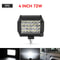 HeavyDuty LED Work Light Bar 12V24V HighIntensity Offroad Spotlights For Trucks Tractors Boats SU 13