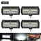 HeavyDuty LED Work Light Bar 12V24V HighIntensity Offroad Spotlights For Trucks Tractors Boats SU 16