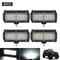 HeavyDuty LED Work Light Bar 12V24V HighIntensity Offroad Spotlights For Trucks Tractors Boats SU 17