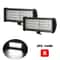 120W HighIntensity LED Light Bar 6000LM Spot Flood Beam Work Light For Offroad Marine Industrial 9