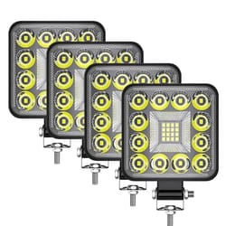 nlpeal 128w high-intensity led light bar | ip68 waterproof combo beam for offroad, 4x4, & marine