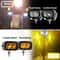 3Inch LED Pods Driving Lights 40W HighIntensity Amber Offroad Spot Beam For Motorcycle ATV SUV 1