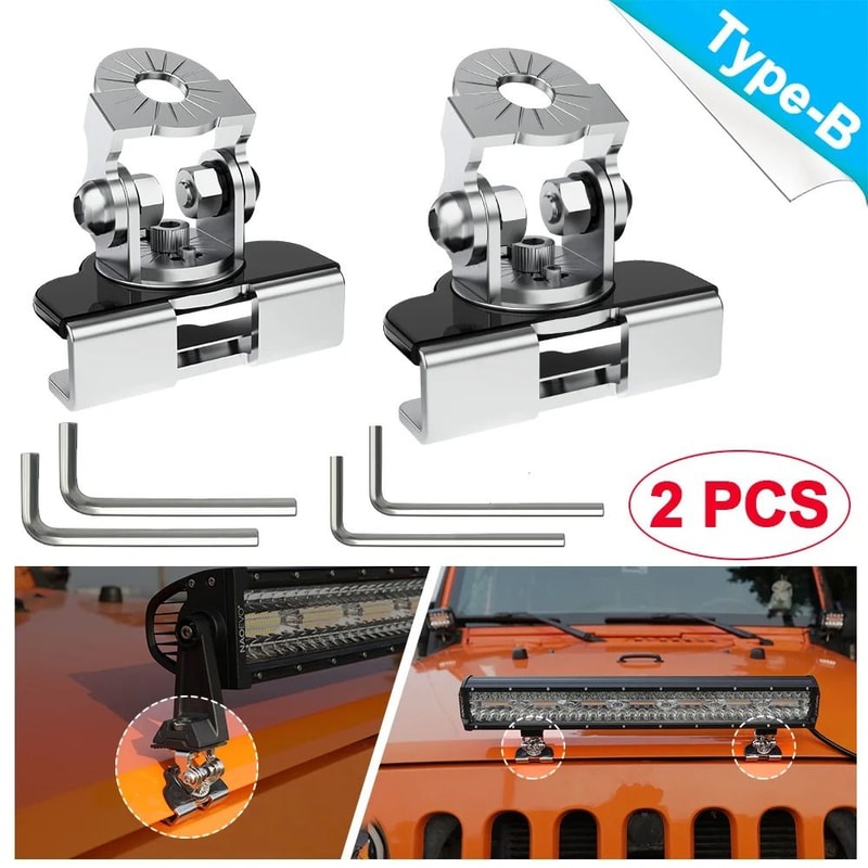 NAOEVO 120W HighIntensity LED Pods 6Mode Dual Color DRL Fog Lamp For 4x4 Trucks Motorcycles 6