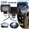18W HighIntensity LED Work Light 4Inch Waterproof Spot Flood Beam For Motorcycles OffRoad Marine 3