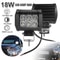 18W HighIntensity LED Work Light 4Inch Waterproof Spot Flood Beam For Motorcycles OffRoad Marine 4