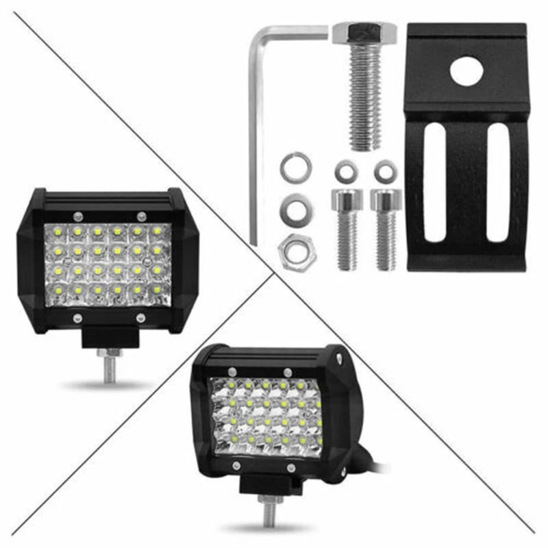 4Inch 72W HighIntensity LED Car Work Light Waterproof Night Driving Spotlight For Truck SUV OffRo 3