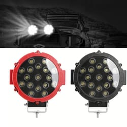 51w high-intensity led off-road spotlight | ip66 waterproof driving light for trucks, jeeps & suvs