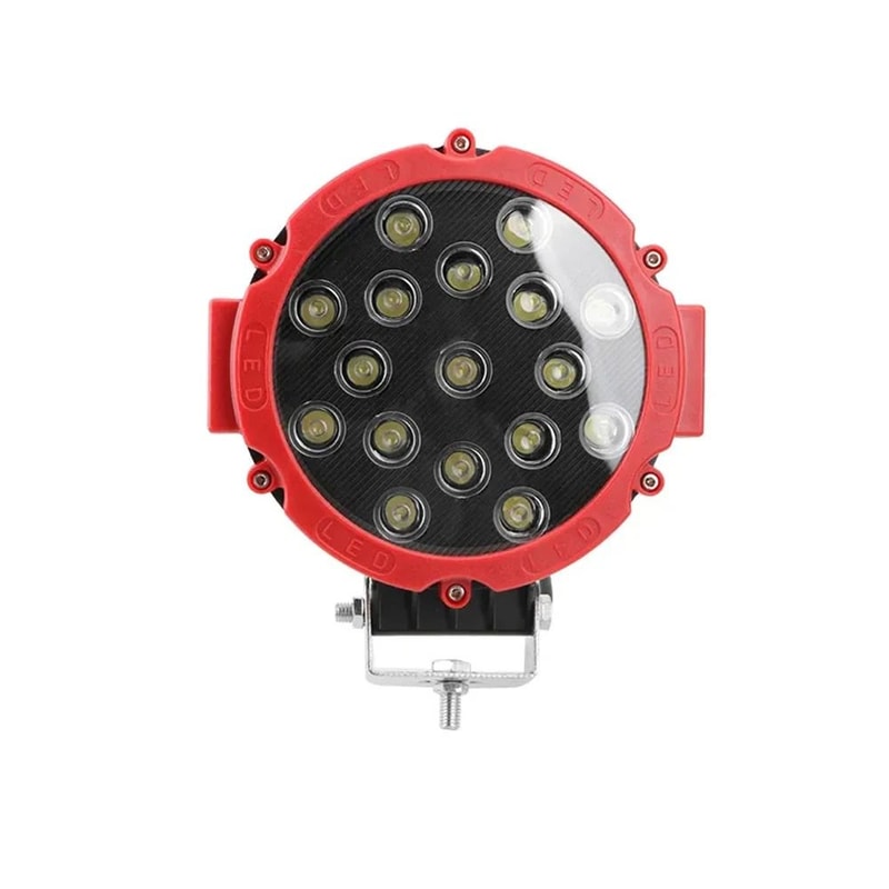 51W HighIntensity LED OffRoad Spotlight IP66 Waterproof Driving Light For Trucks Jeeps SUVs 6