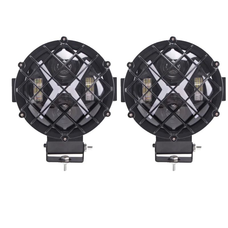 7Inch HighIntensity LED Driving Light 60W IP68 Waterproof Spotlight For 4x4 Offroad Trucks Tracto 1