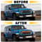 Front Grill LED Lighting Kit Fit For Jeep Wrangler JL JLU 20242026 Waterproof IP67 Grille Access 1