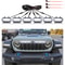 Front Grill LED Lighting Kit Fit For Jeep Wrangler JL JLU 20242026 Waterproof IP67 Grille Access 5