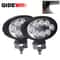 Oval LED Tractor Headlight Work Light HighIntensity Flood Lamp For John Deere Kubota Farm Equipm 0