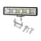 72W HighIntensity LED Auxiliary Work Light 24LED Strip For Motorcycles Dirt Bikes 4x4 OffRoad 6