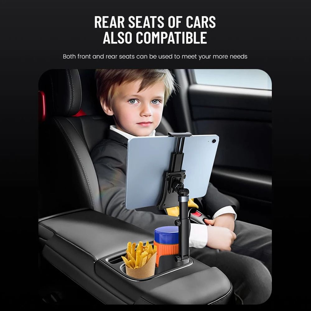 Multifunction Car Cup Tablet Phone Holder Stand Adjustable Drink Organizer Storage Accessory 4