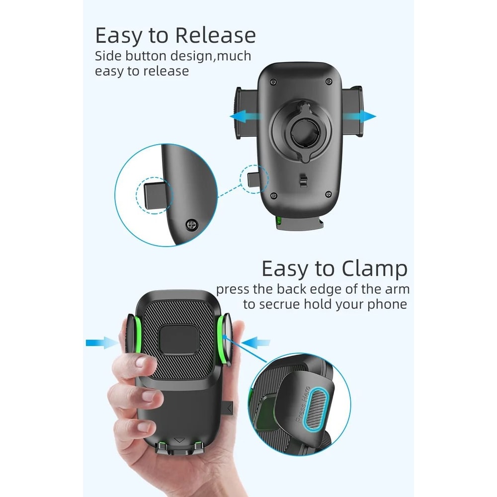 HighIntensity LongArm Suction Cup Car Phone Holder Universal Windshield Dashboard Mount For Truck 3