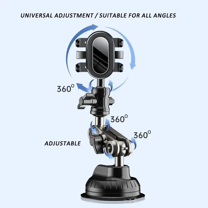 Universal Magic Arm Suction Car Mount HighStability Phone Holder For Vlog Shooting Video Recordin 3