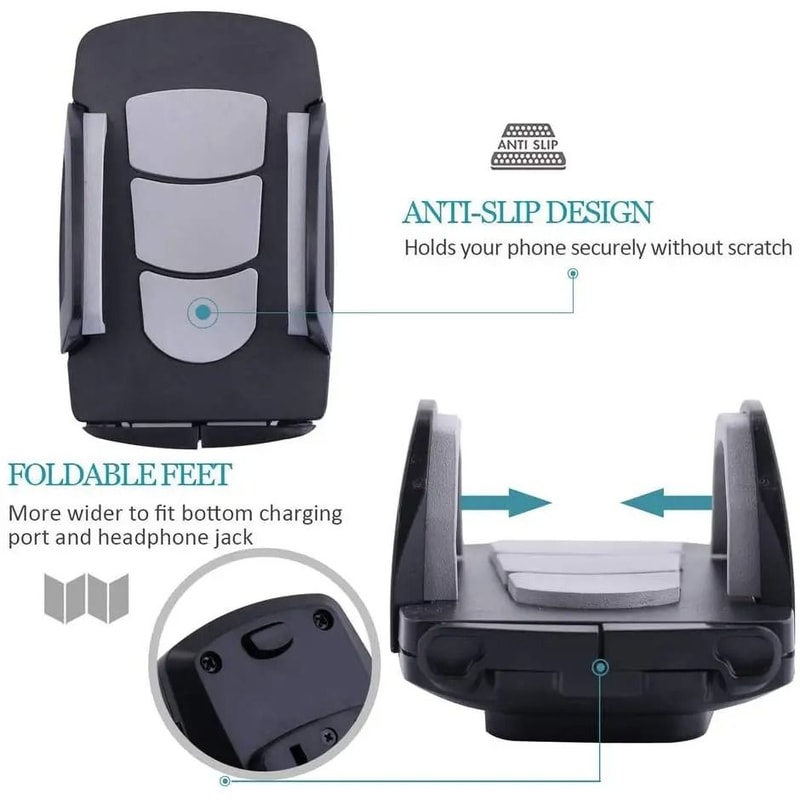 Universal Car CD Slot Phone Mount HighStability GPS Stand For IPhone Samsung Xiaomi LG 4