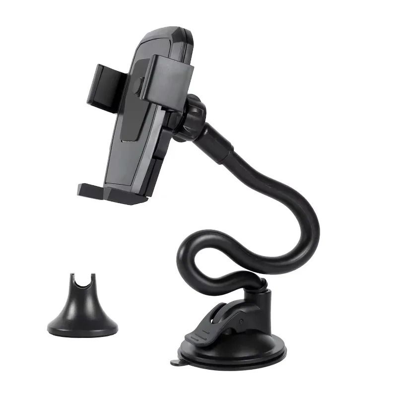 Universal 360 Rotating Nano Sucker Car Phone Holder AntiSlip Flexible Mount For IPhone Samsung 12