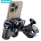 Joyroom HighIntensity Motorcycle Phone Mount Dual Vibration Dampener Universal Handlebar Clamp 0