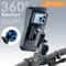 Waterproof AntiFog Motorcycle Bicycle Phone Holder 360 Rotating Universal GPS Support 3