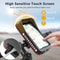 Waterproof Touch Screen Bike Scooter Handlebar Case QuickLock MTB Motorcycle Phone Mount 0