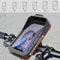 Waterproof Touch Screen Bike Scooter Handlebar Case QuickLock MTB Motorcycle Phone Mount 3