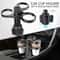 3In1 Rotating Car Cup Holder Expander Adjustable MultiDrink Support Beverage Bottle Bracket 2