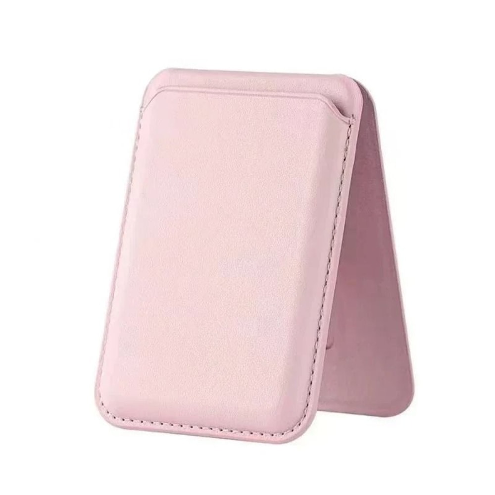 Strong Magnetic Leather Wallet With Hidden Stand MagSafe Card Holder For IPhone 15 14 13 Pro Max 10