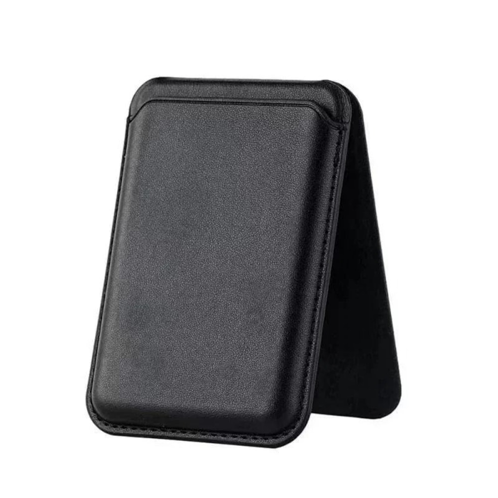 Strong Magnetic Leather Wallet With Hidden Stand MagSafe Card Holder For IPhone 15 14 13 Pro Max 17