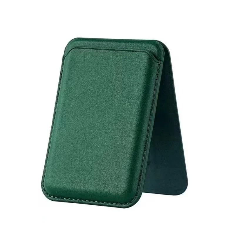 Strong Magnetic Leather Wallet With Hidden Stand MagSafe Card Holder For IPhone 15 14 13 Pro Max 8