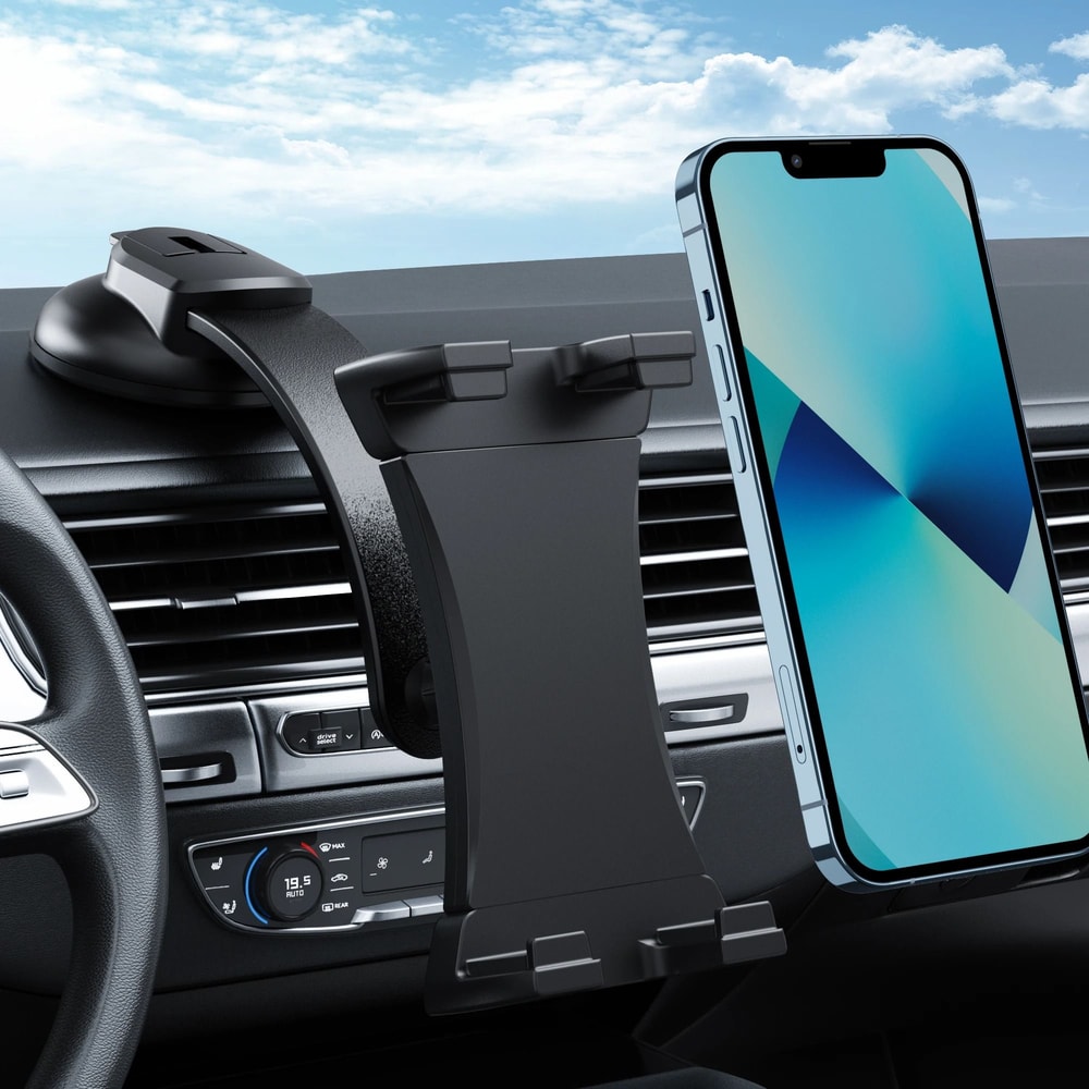 Universal Suction Cup Tablet Holder HeavyDuty Car Dashboard Windshield Mount For IPad Android 1