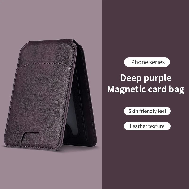 Luxury MagSafe Magnetic Leather Wallet Premium Card Holder Case For IPhone 16 15 14 13 12 Pro Max 7