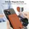 2in1 Magnetic MagSafe Leather Wallet Stand Adjustable Card Holder For IPhone 1615141312 4