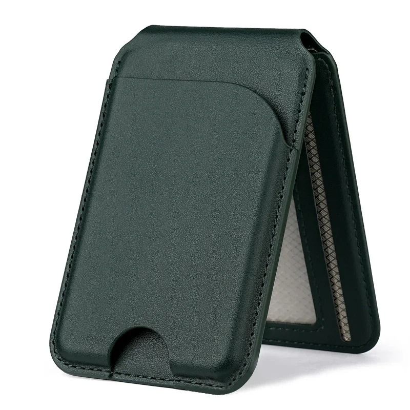 2in1 Magnetic MagSafe Leather Wallet Stand Adjustable Card Holder For IPhone 1615141312 7