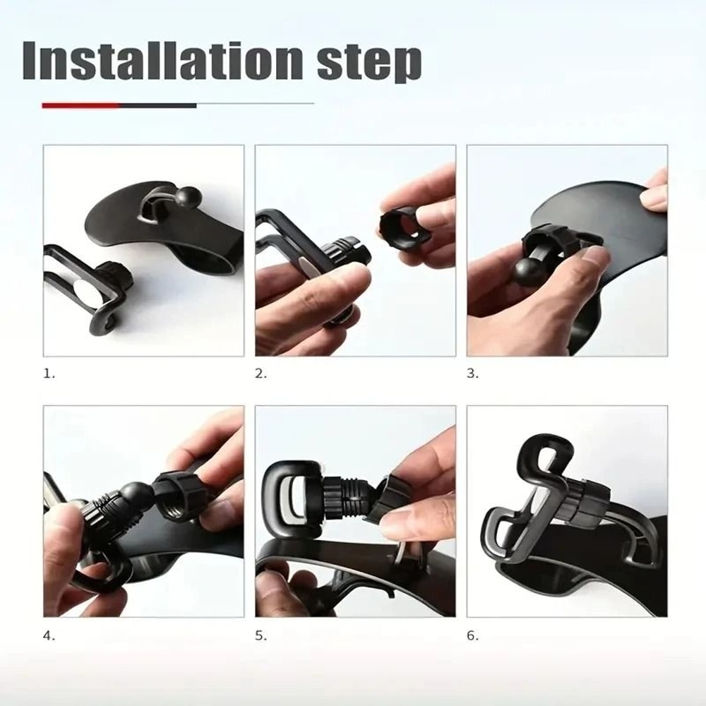 Universal Car Dashboard Easy Clip Mount MultiFunctional GPS Navigation Stand Dashboard Bracket 5