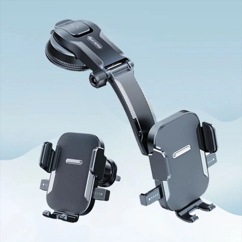 Nano Flexible Silicone Car Phone Holder 360 Rotation Unobstructed Screen View For IPhone 17 Serie 4