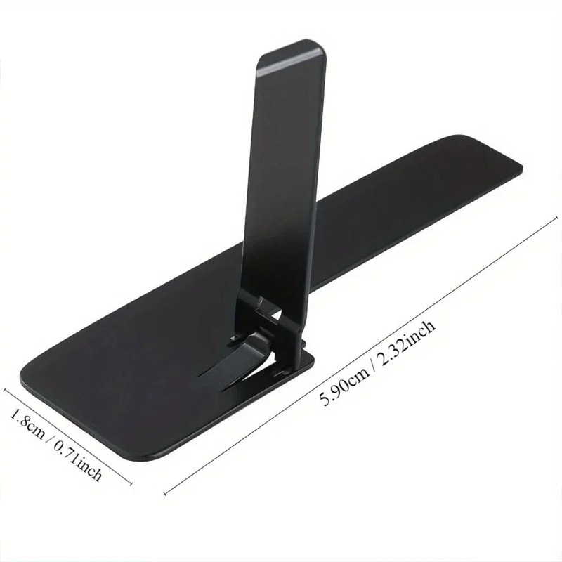 2Pack UltraThin Mini Phone Kickstand Universal Metal Steel Folding Desktop Bracket 1