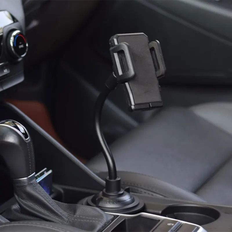 Universal Car Cup Holder Phone Mount HighStability Adjustable Smartphone Drink Bottle Support 5