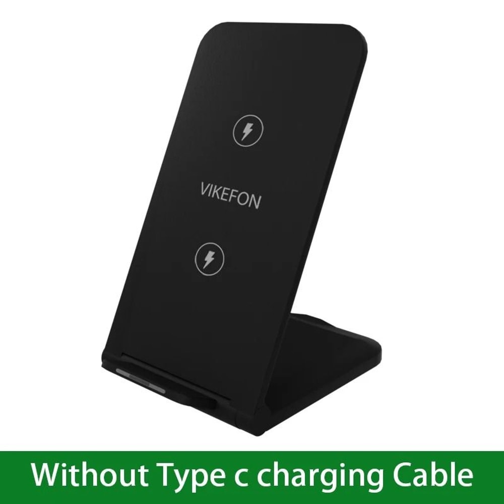 30W Induction Fast Wireless Charging Stand Universal HighSpeed Charger For IPhone Samsung 10