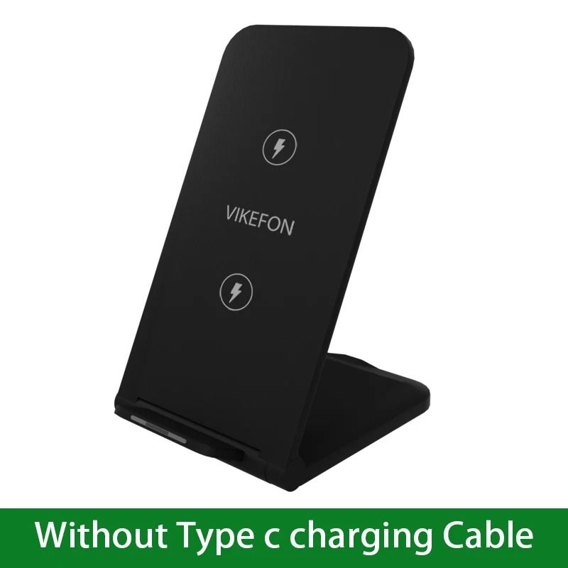 30W Induction Fast Wireless Charging Stand Universal HighSpeed Charger For IPhone Samsung 10