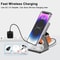 3in1 Foldable Magnetic Wireless Charging Station Fast Charging Stand For IPhone 16 Series Apple W 1