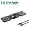 Universal 3in1 Magnetic Wireless Charging Pad UltraPortable Fast Charging Dock For IPhone 17 Appl 8