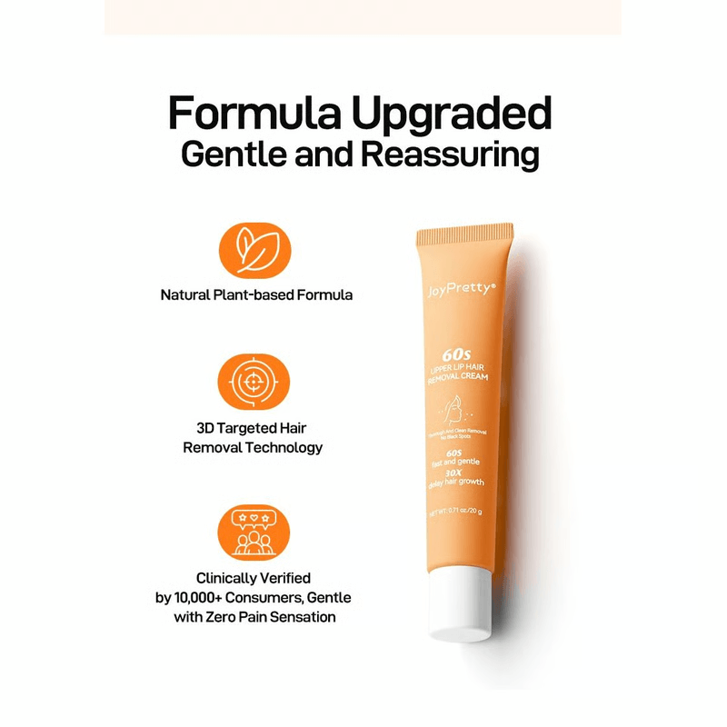 Hair Removal Cream for Women Depilatory Smooth Skin for Sensitive Areas