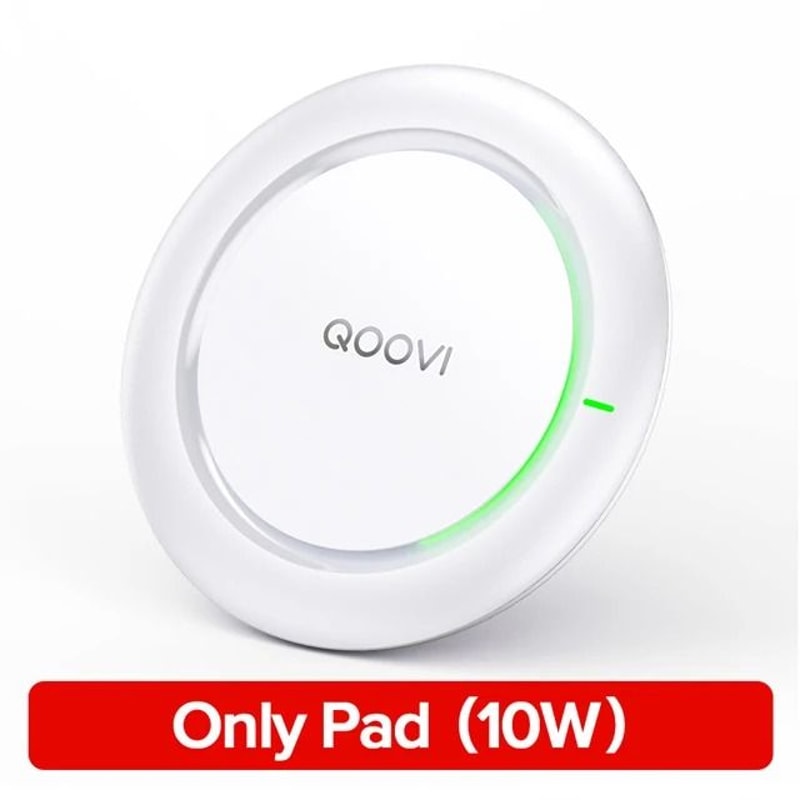 10W Qi Fast Wireless Charging Pad UltraSlim Desktop Charger For IPhone Samsung Galaxy 6