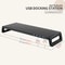 Ergonomic Computer Monitor Stand Riser Desktop Organizer With USB 30 Hub Peripheral Storage 7