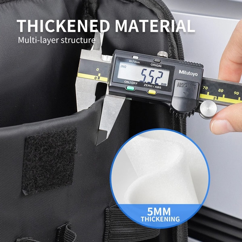 PS5 Pro Slim Travel Carrying Backpack Large Capacity Waterproof Console Case For Disc Digital Ed 3