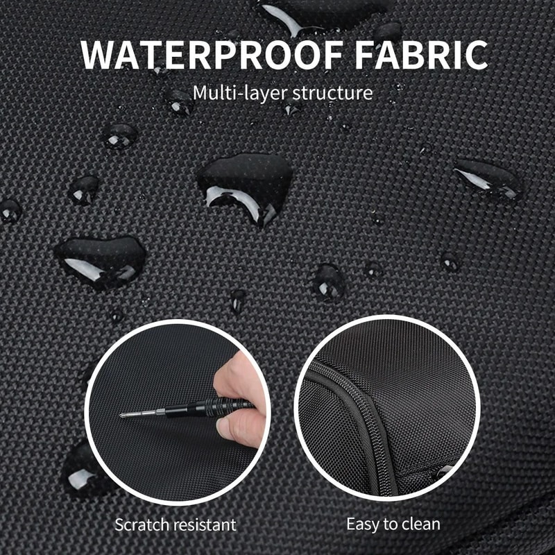 PS5 Pro Slim Travel Carrying Backpack Large Capacity Waterproof Console Case For Disc Digital Ed 4