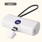Integrated Mini Portable Power Bank 5000mAh Fast Charging External Battery For IPhone Android 7
