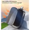 Solar Mini Power Bank Key Ring 1200mAh UltraPortable Emergency Charger For Outdoor Camping 1